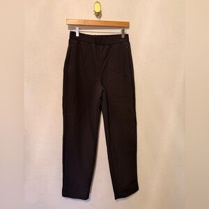 OGL Black Women's Casual Elastic Waist Pants